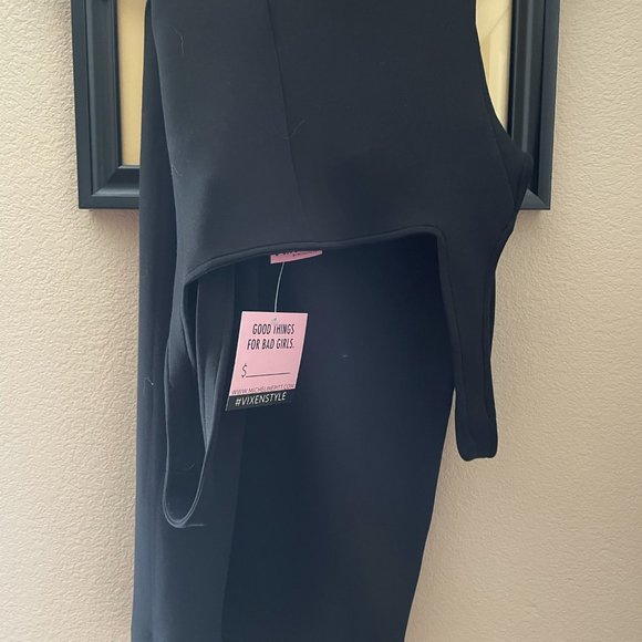 NWT Cozy Wiggle Skirt Jumper in Black - Vixen by Micheline Pitt - Picture 2 of 2